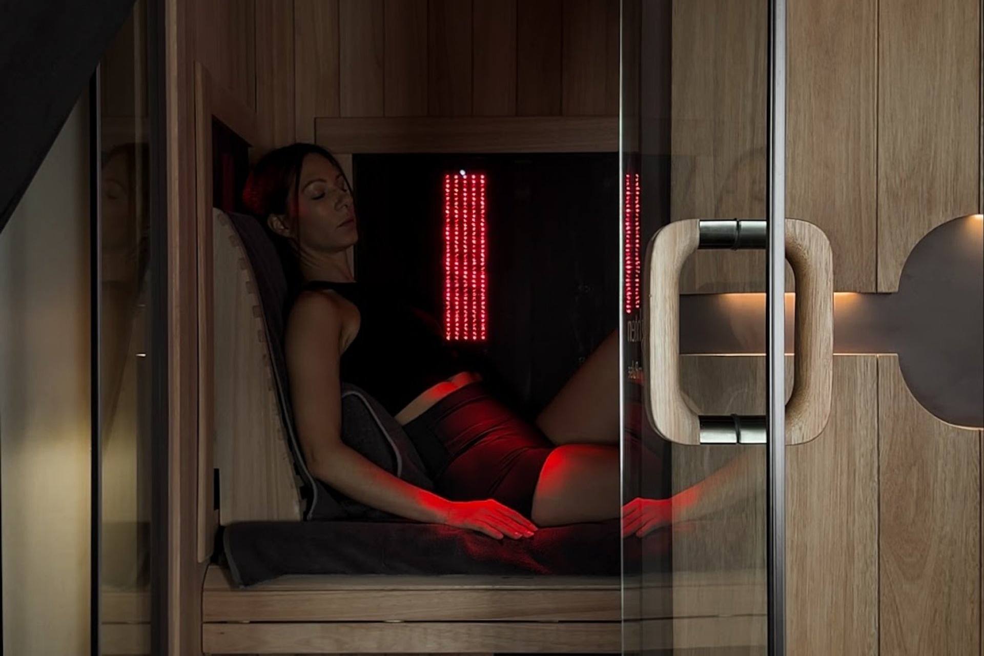 Infrared sauna session in Wexford PA near Pittsburgh